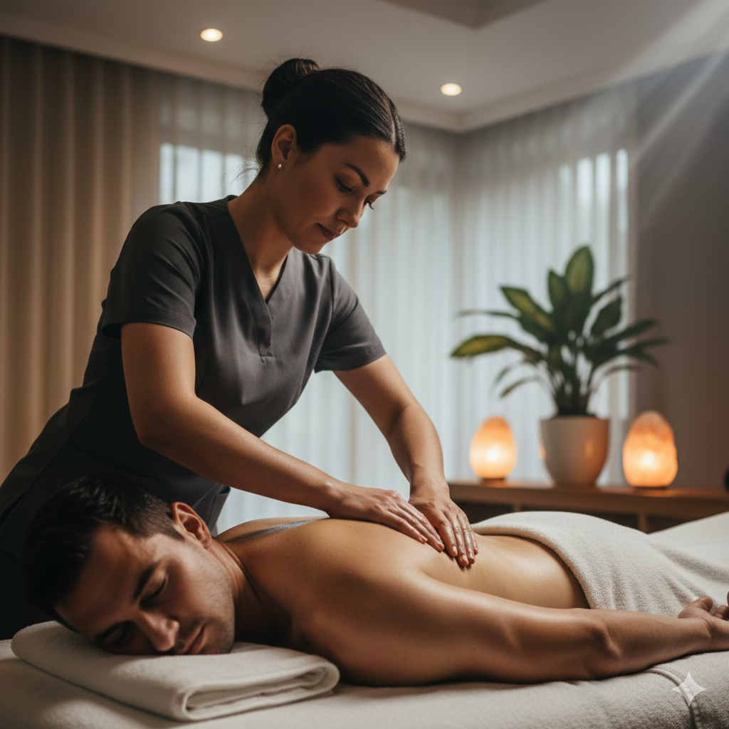 Back & Shoulder massage